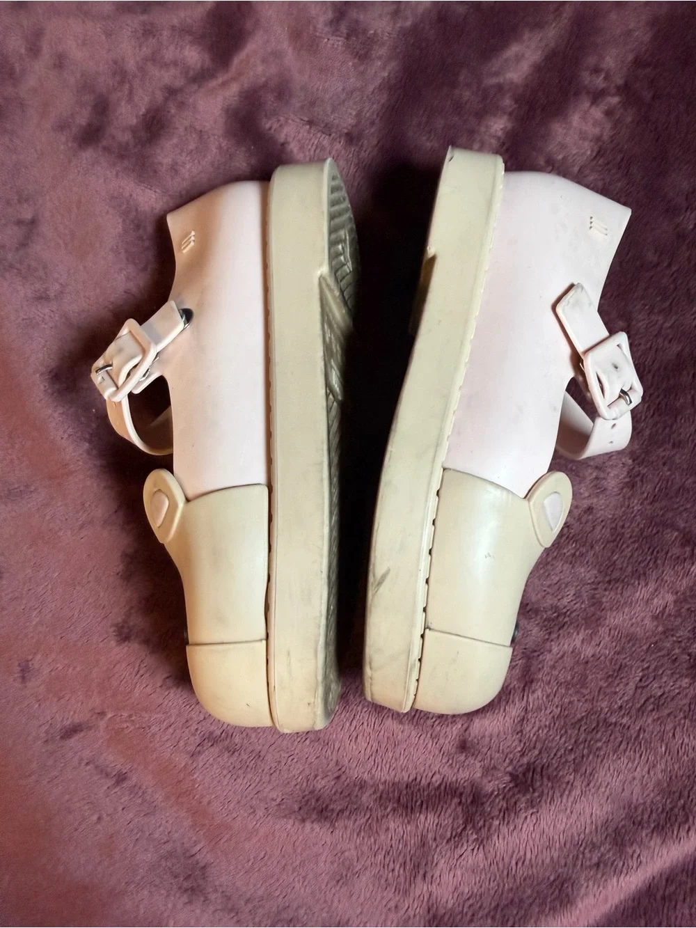 Kids Pink Bear Mary Jane Shoes